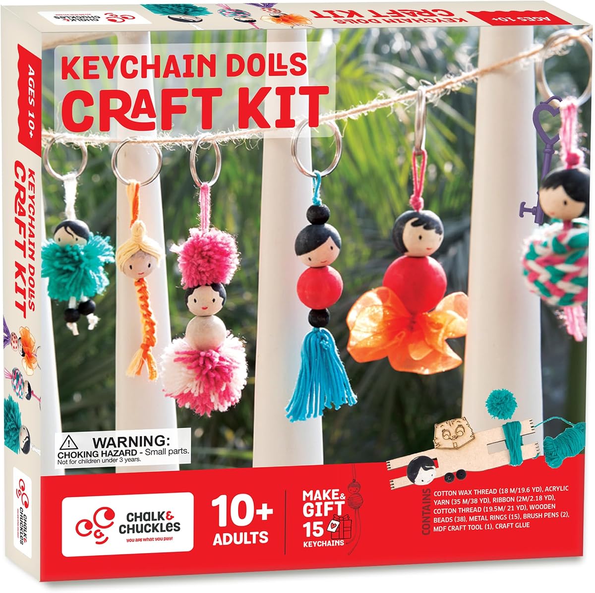 DIY Keychain Dolls Kit