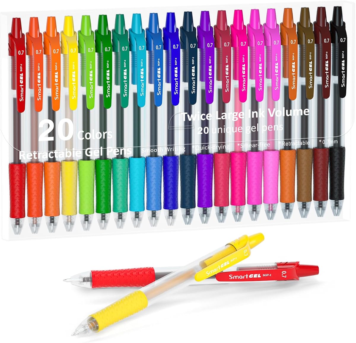 Colored Gel Pens 20-Color