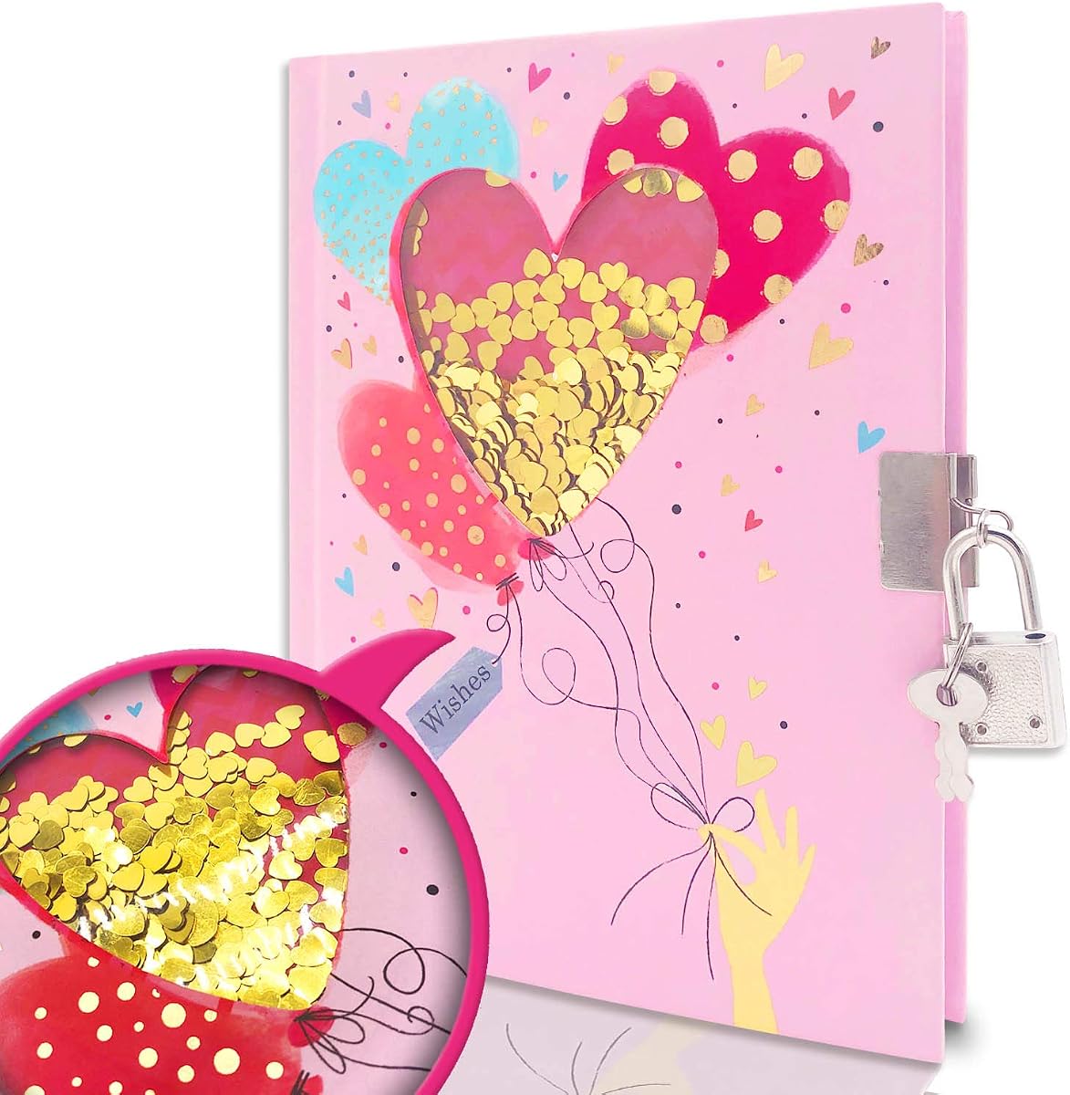 Pink Lock Diary