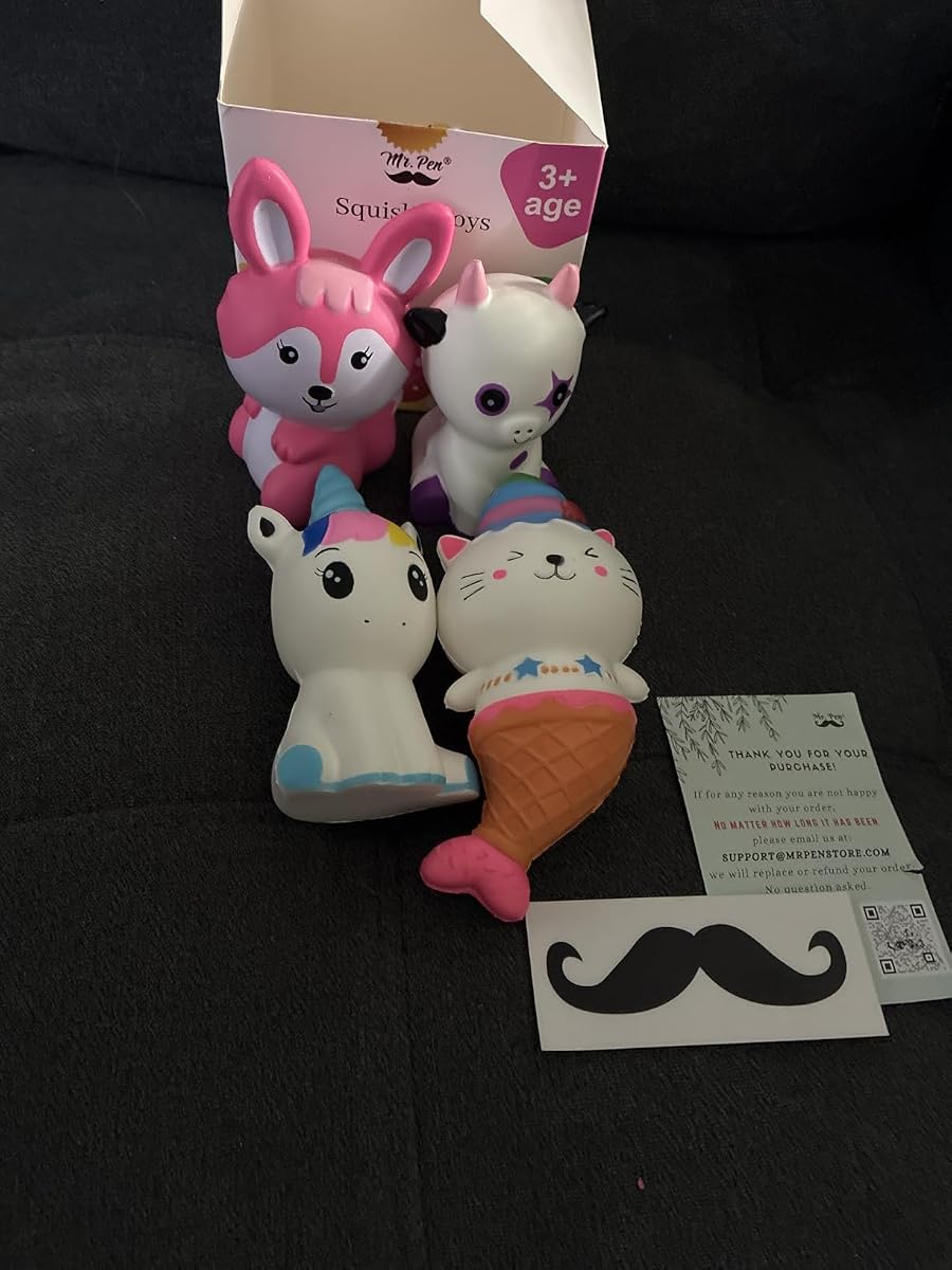 Jumbo Squishy Animals 4-Pack