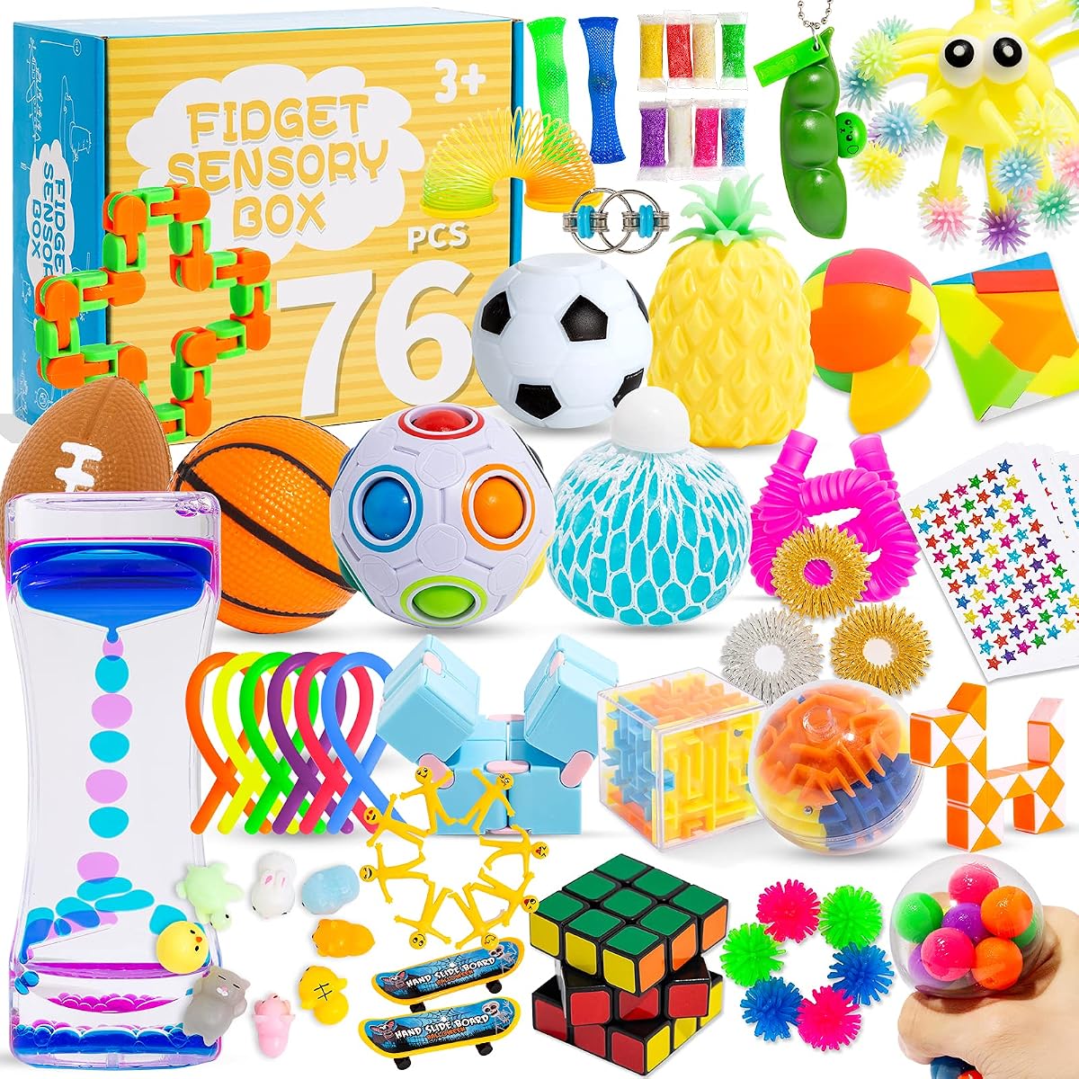 Sensory Fidget Set 76-Pack