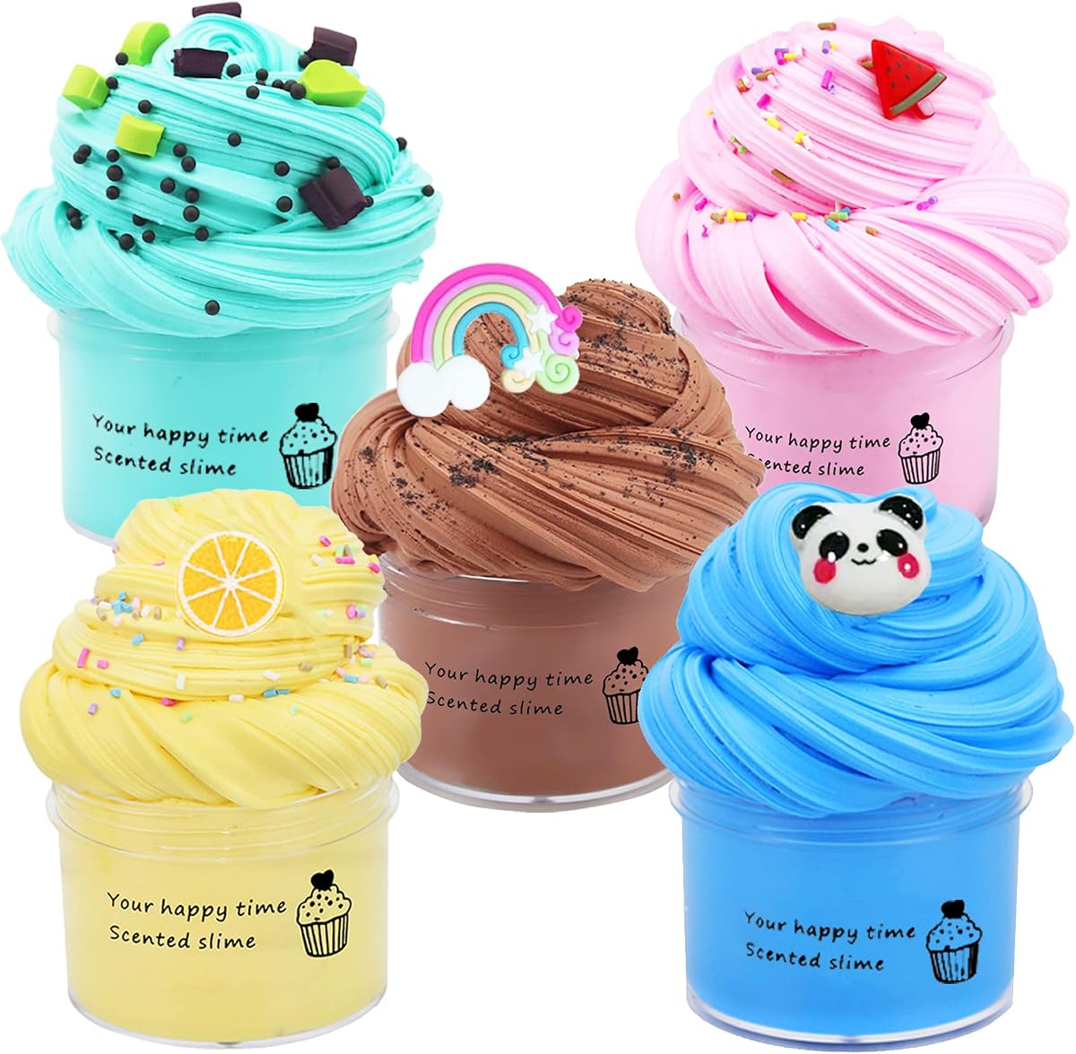 Butter Slime 5-Pack