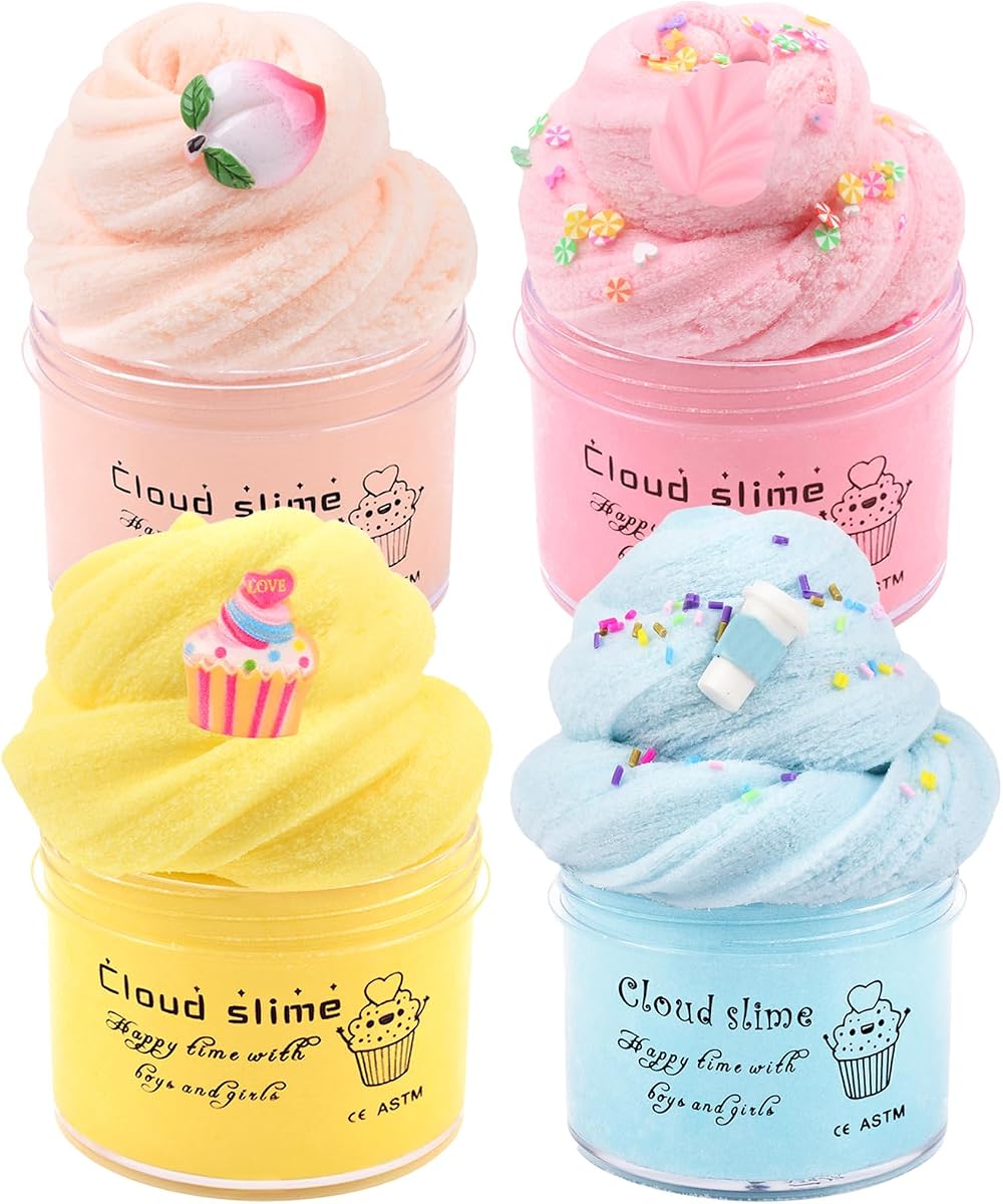 Cloud Slime 4-Pack