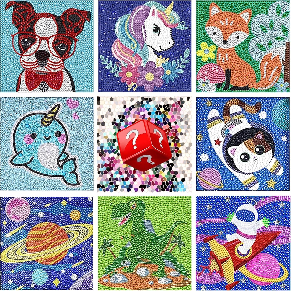 Diamond Painting Kit 9-Pack