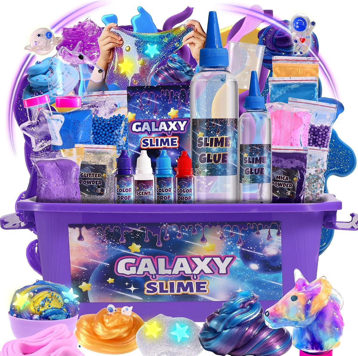 Galactic Glitter Slime Kit