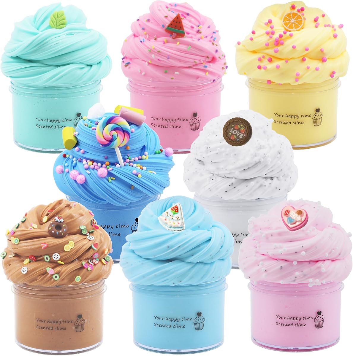 Butter Slime 8-Pack