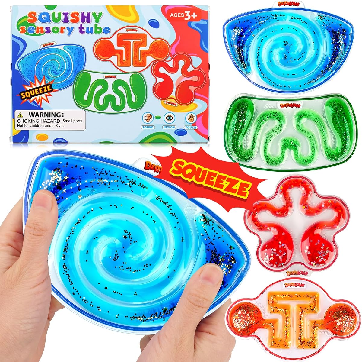 Squishy Sensory Maze Toys