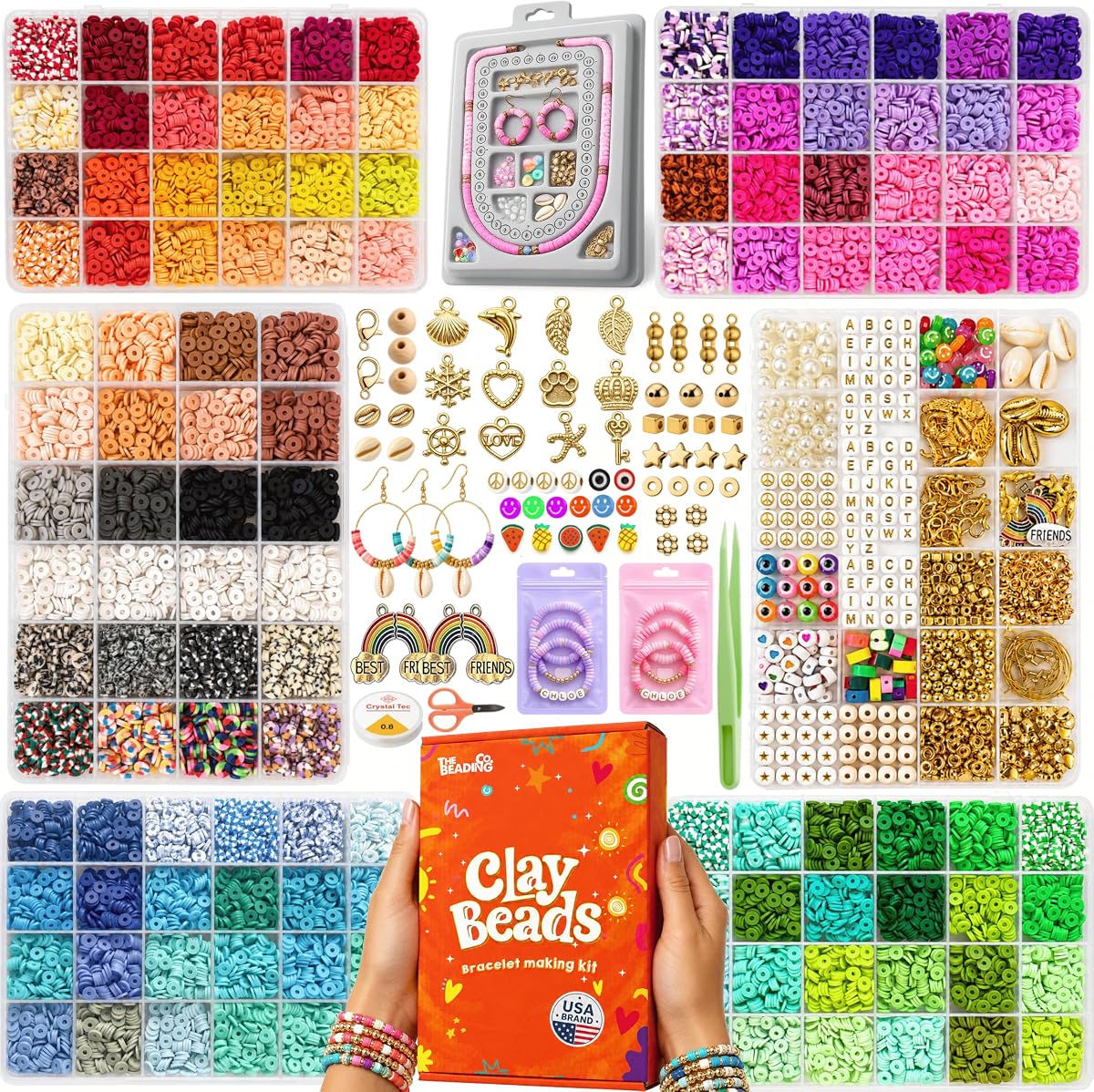 Clay Beads Bracelet Kit 23000